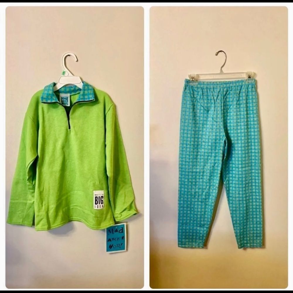 Vintage 1990s Knit Top and Leggings